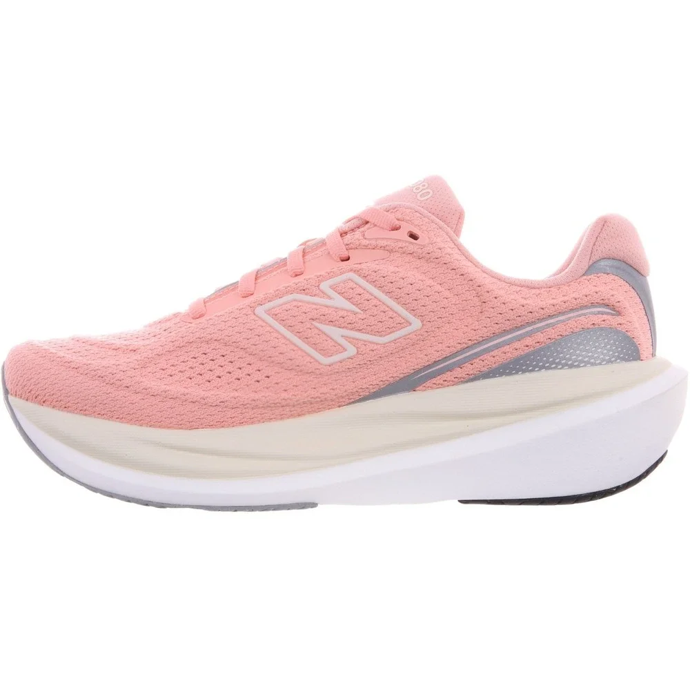 New Balance 1080 v15 Womens Size 6.5 B Running Training Gym Shoes Pink Beige NEW